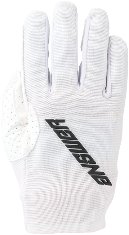 Answer Aerlite Gloves White/Black Logo - Large