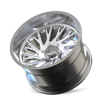 Cali Off-Road 9114 Purge 20x12 / 8x170 BP / -51mm Offset / 125.2mm Hub Polished Wheel