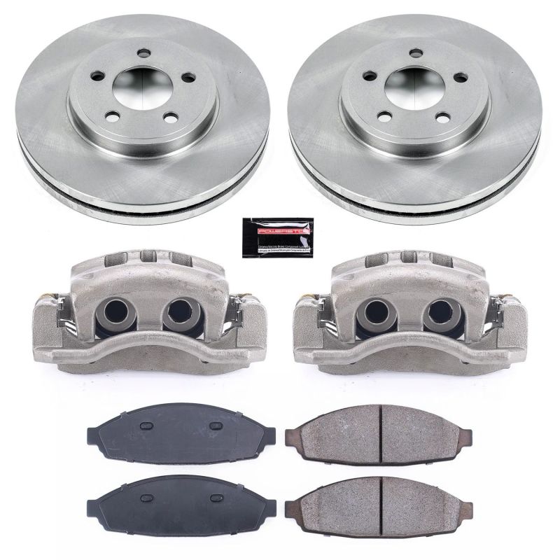 PowerStop Power Stop 03-04 Mercury Marauder Front Autospecialty Kit w/Cals