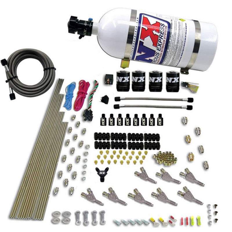 Nitrous Express Vortech Nozzle Nitrous Kit w/10lb Bottle