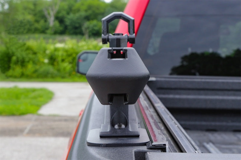 Dee Zee 14-23 Chevrolet Silverado Hex Series Side Rails - Texture Black 8Ft Bed