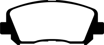EBC 13+ Jeep Cherokee 2.4 Greenstuff Front Brake Pads