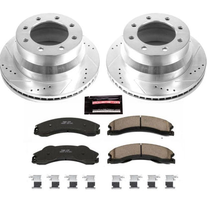 PowerStop Power Stop 09-20 GMC Savana 4500 Rear Z23 Evolution Brake Kit