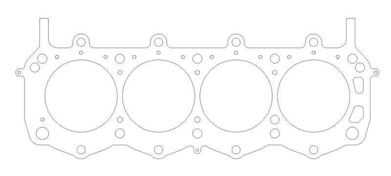 Cometic Gasket Cometic Ford SB V8 World Products Man OinWar .036in MLS Cyl Head Gasket-4.180in Bore-6 Bolt