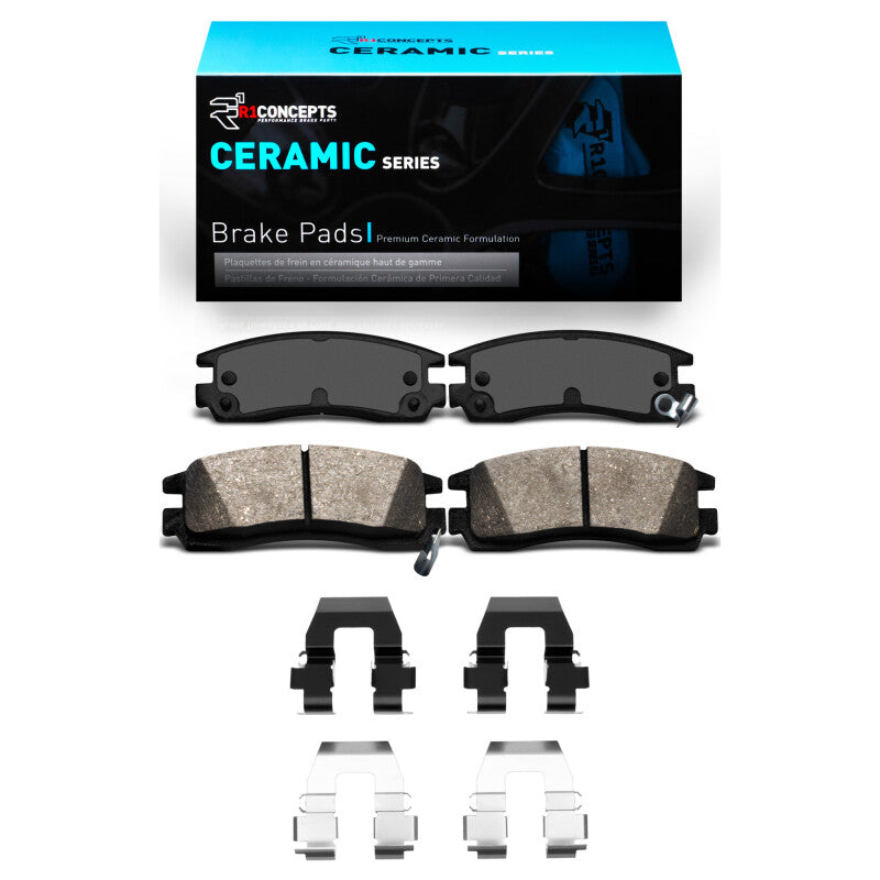R1 Concepts R1 1997-2010 Buick Allure Rear R1 Ceramic Pads & Hardware Kit