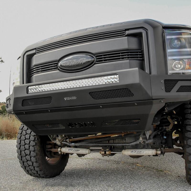 Westin 11-16 Ford F-250/350/450/550 Pro-Mod Skid Plate - Tex. Blk