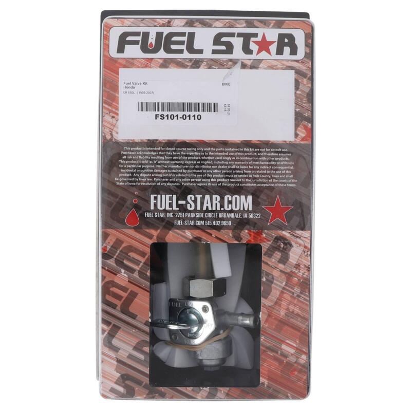 All Balls Racing 93-07 XR 650 L Fuel Valve Kit