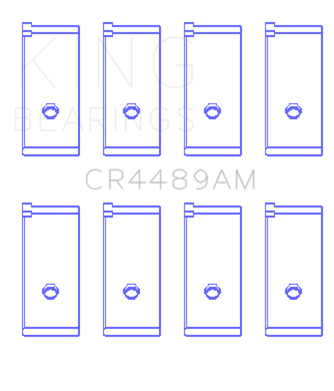 King Engine Bearings Suzuki F8/F10/(Size +1.0mm) Connecting Rod Bearing Set