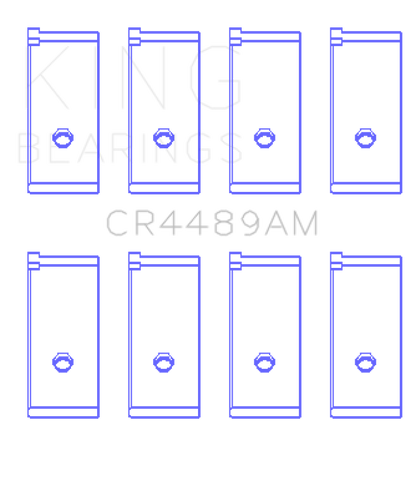 King Engine Bearings Suzuki F8/F10/(Size +0.50mm) Connecting Rod Bearing Set