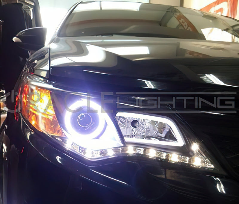ORACLE Lighting Oracle Toyota Camry 12-15 Halo Kit - ColorSHIFT w/o Controller