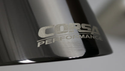 CORSA Performance Corsa 2011-2024 Single Universal 2.5in Inlet / 4.5in Outlet Black PVD Pro-Series Tip Kit