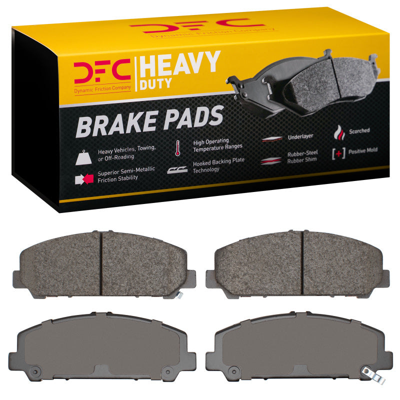 DFC 05-24 Nissan Titan Front Semi Metallic Heavy Duty Brake Pads