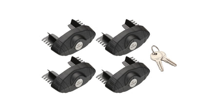 Rhino-Rack Vortex Locking End Caps - Set of 4