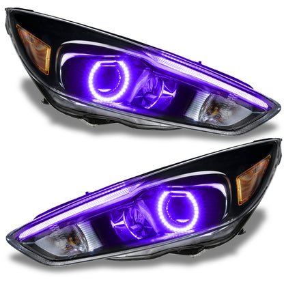 ORACLE Lighting Oracle 15-17 Ford Focus RS/ST DRL Upgrade w/ Halo Kit - ColorSHIFT