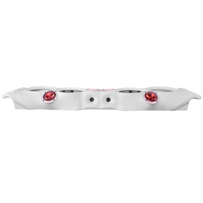 DS18 07-18 JK/JKU Jeep Soundbar Fits 4x 8in Speakers (Not Included) Tweeters Drivers Included-White