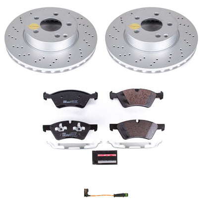 PowerStop Power Stop 07-09 Mercedes-Benz E550 Front Euro-Stop Brake Kit