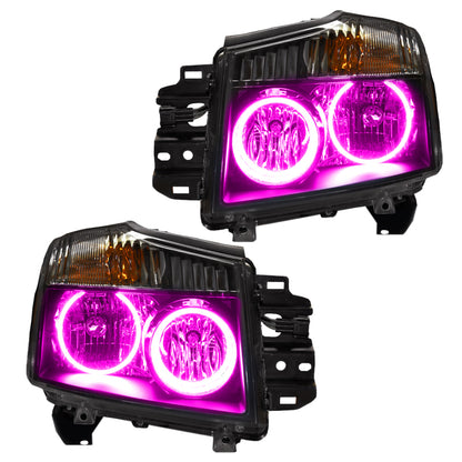 ORACLE Lighting Oracle 08-15 Nissan Titan SMD HL - ColorSHIFT w/o Controller