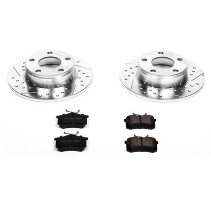 PowerStop Power Stop 99-04 Audi A6 Quattro Rear Z23 Evolution Sport Brake Kit