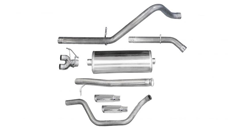 CORSA Performance Corsa 2009-2013 Chevrolet Silverado Reg. Cab/Long Bed 1500 4.8L V8 Polished Sport Cat-Back Exhaust