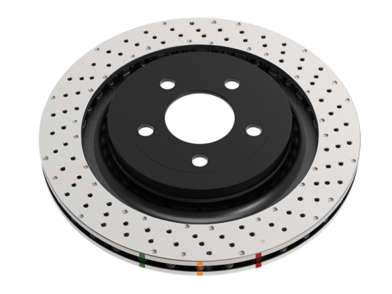 DBA 04-17 Subaru WRX STi Rear Cross Drilled/Dimpled 4000 XD Series Rotor