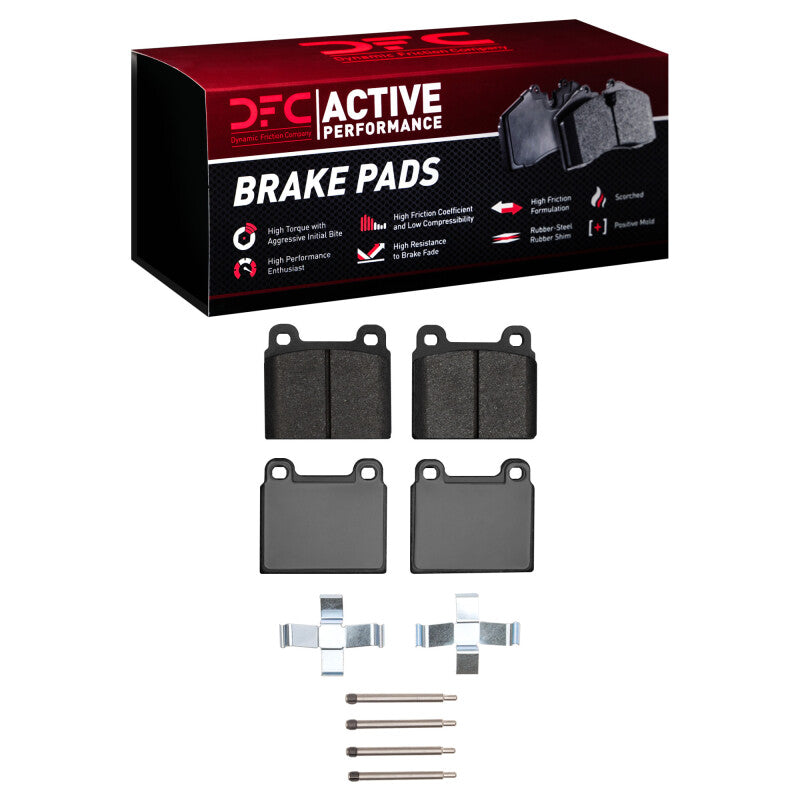 DFC 75-85 Ferrari 308 GTS Front Active Performance Pads and Hardware Kit