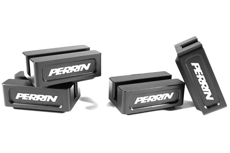 Perrin Performance PERRIN 93-26 Subaru WRX/STI/Impreza/OBXT/LGT & 13-26 BRZ/GR86/Crosstrek Jack Pad Set (5pc) - Black