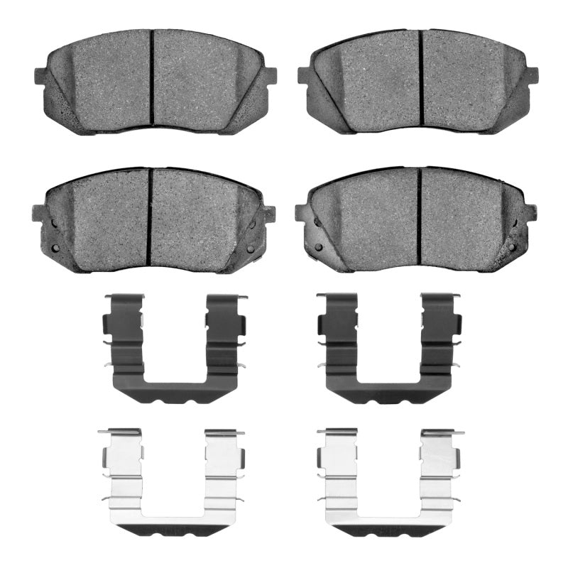 R1 Concepts R1 2007-2010 Kia Rondo (USA) Front R1 Semi Met Pads & Hardware Kit