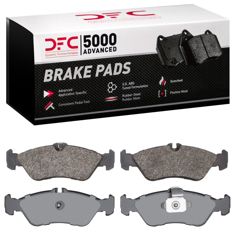 DFC 02-06 Dodge Sprinter 3500 Rear 5000 Advanced Semi Metallic Brake Pads