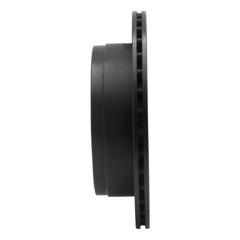 R1 Concepts R1 88-95 Nissan Pathfinder Rear Left Drilled & Slotted Black Brake Rotor