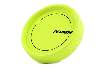 Perrin Performance PERRIN 02-26 Subaru Impreza/WRX/STI & 13-26 Crosstrek/BRZ/FR-S/GR86/GR86 Oil Fill Cap - Neon Yellow