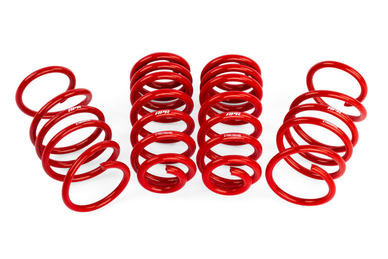 APR 22-26 Volkswagen Golf R (MK8) Roll-Control Lowering Springs - Red