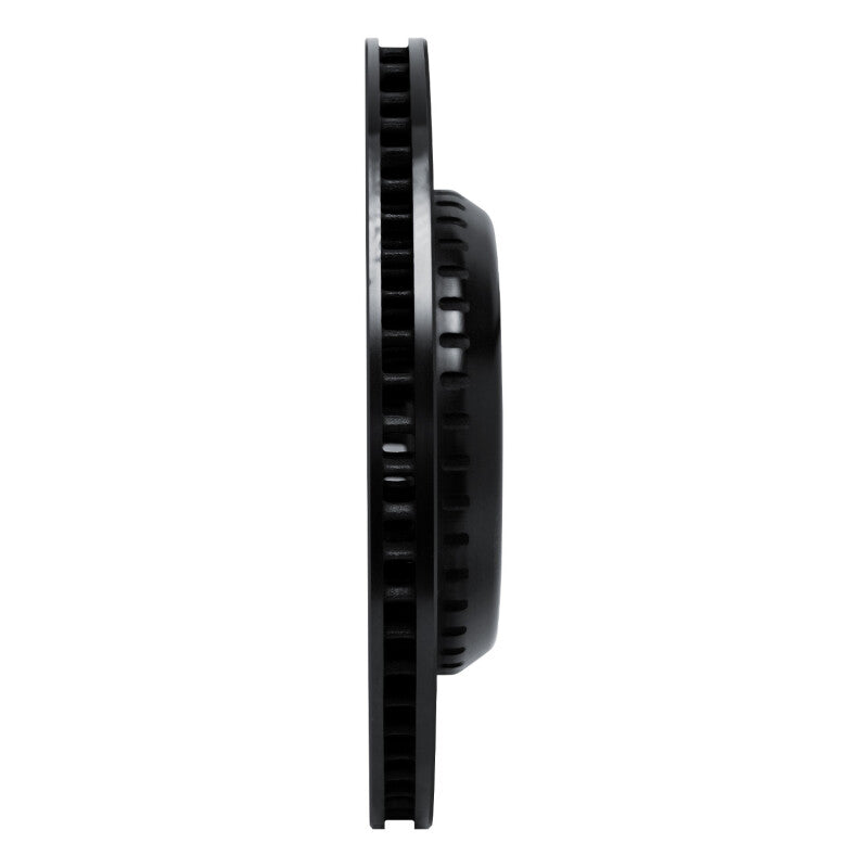 R1 Concepts R1 20-25 Land Rover Defender 90 Rear Right Drilled & Slotted Black Brake Rotor