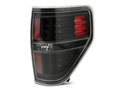 Raxiom 09-14 Ford F-150 Styleside LED Tail Lights- Black Housing (Clear Lens)