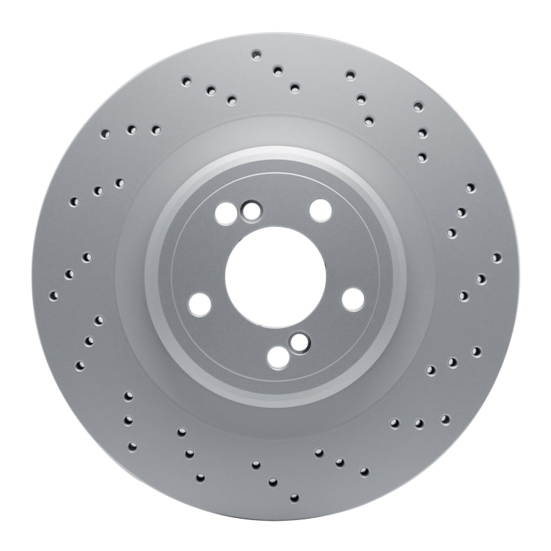 DFC 15-19 BMW X6 Right Rear Drilled GeoSPEC Coated Rotor