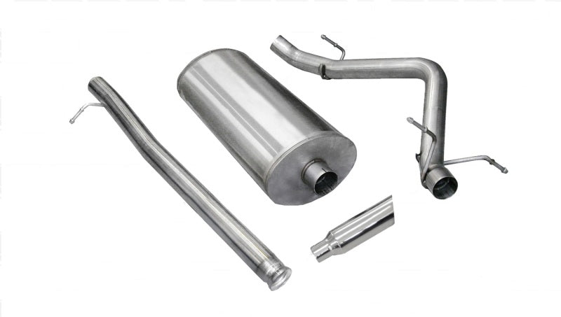 CORSA Performance Corsa 2010-2013 Chevrolet Silverado Ext. Cab/Std. Bed 1500 4.8L V8 Polished Sport Cat-Back Exhaust