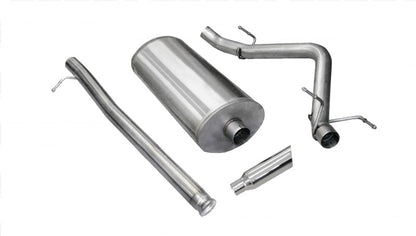 CORSA Performance Corsa 2010-2013 Chevrolet Silverado Ext. Cab/Std. Bed 1500 4.8L V8 Polished Sport Cat-Back Exhaust