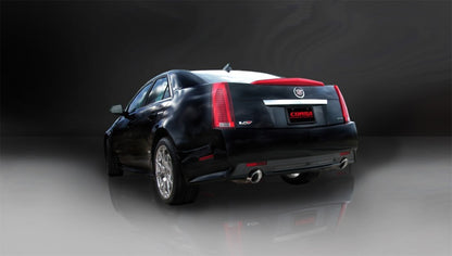 CORSA Performance Corsa 2009-2014 Cadillac CTS Sedan V 6.2L V8 Polished Sport Axle-Back Exhaust