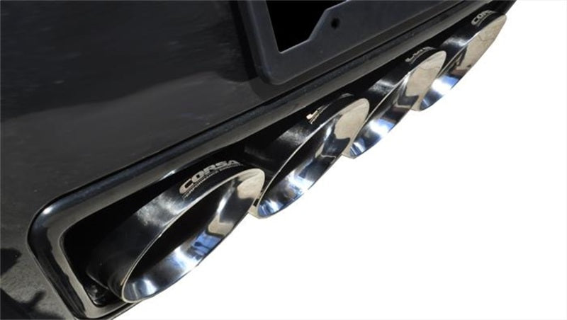CORSA Performance Corsa 2014-2019 Corvette C7 Coupe 6.2L V8 AT/MT 2.75in Valve-Back Dual Rear Exit Polished Xtreme Exh