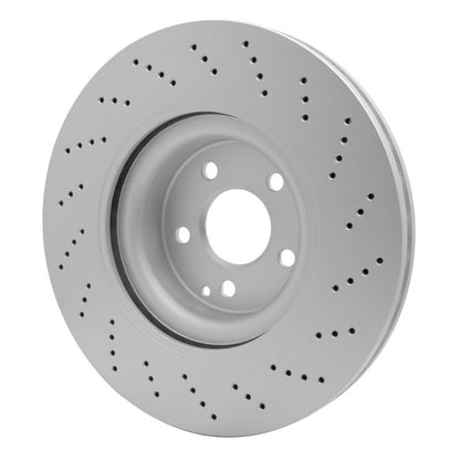 DFC 10-17 Mercedes-Benz C250 Front Drilled GeoSPEC Coated Rotor