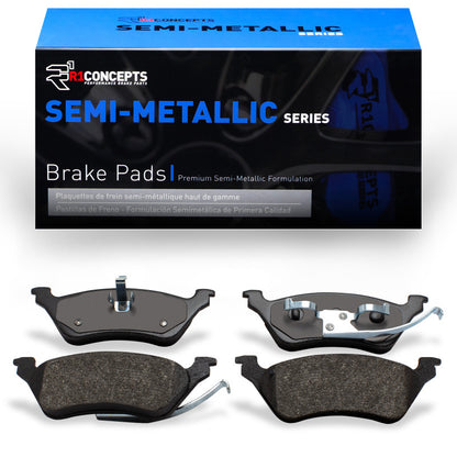 R1 Concepts R1 01-07 Dodge Caravan Rear Semi Met Brake Pads