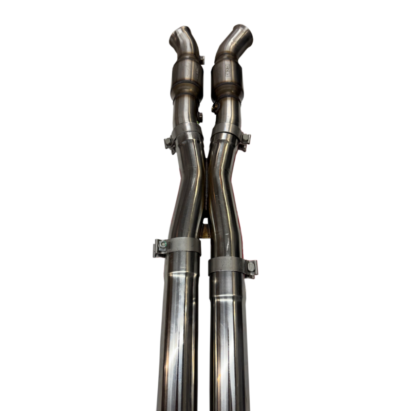 Kooks Headers Kooks 97-04 Chevy Corvette 3in. x 2-1/2in. SS Catted X-Pipe