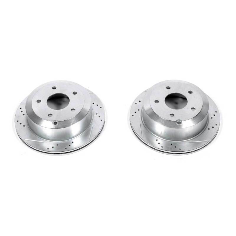 PowerStop Power Stop 05-06 Pontiac GTO Rear Evolution Drilled & Slotted Rotors - Pair