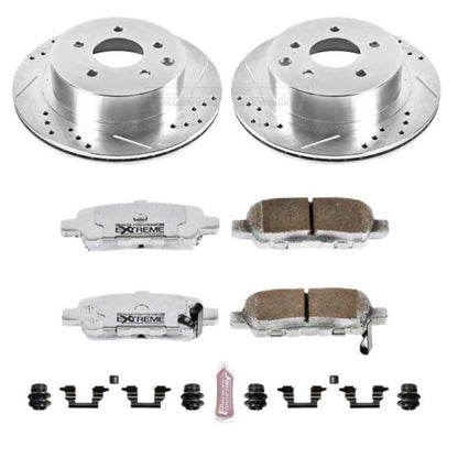 PowerStop Power Stop 03-05 Infiniti G35 Rear Z26 Street Warrior Brake Kit
