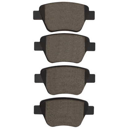 DFC 05-18 Audi A3 Quattro Rear Euro 5000 Ceramic Brake Pads