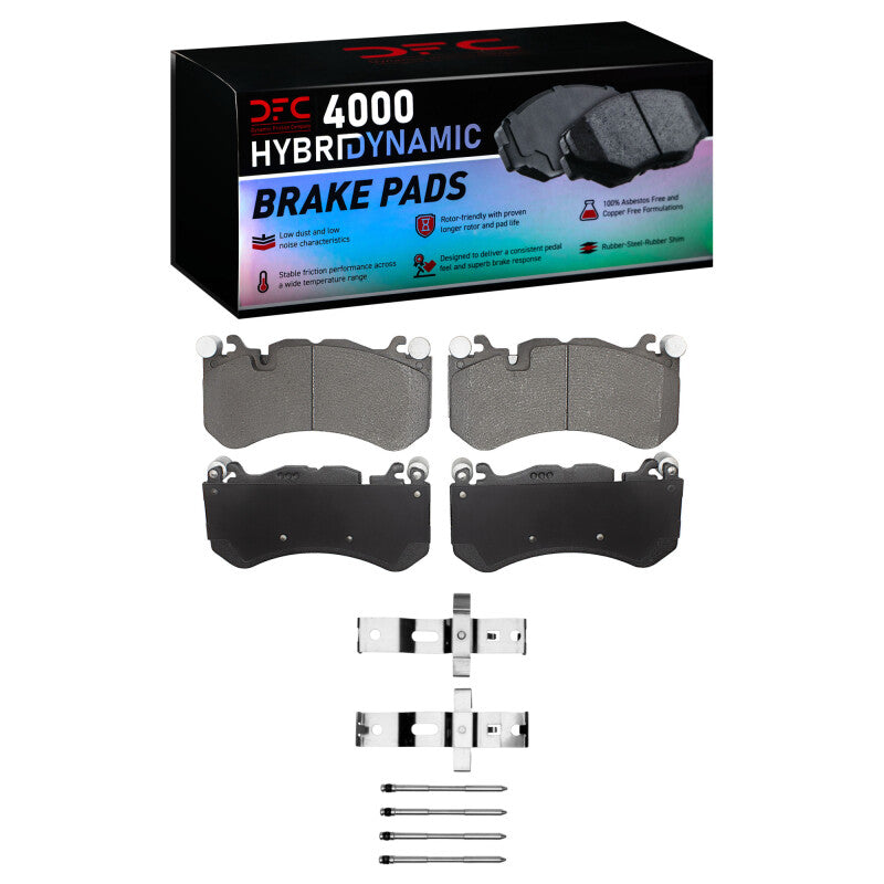 DFC 08-11 Mercedes-Benz SL65 AMG Front 4000 HybriDynamic Brake Pads and Hardware Kit