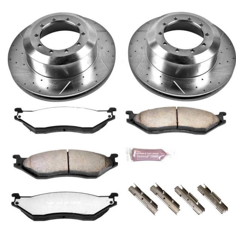 PowerStop Power Stop 99-01 Ford F53 Front Z36 Truck & Tow Brake Kit