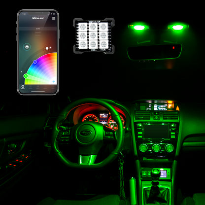 XKGLOW XK Glow RGB Festoon LED Panel XKchrome Bluetooth App Controlled Dome Bulb