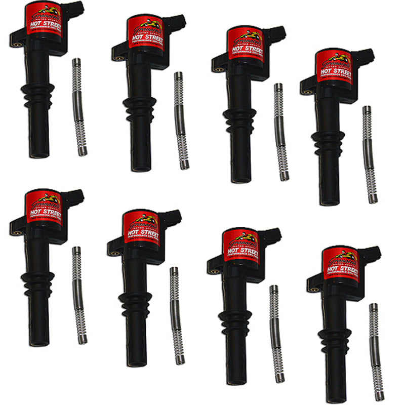 Granatelli Motor Sports Granatelli 05-08 Ford 4.6L/5.4L 3V Hot Street Coil Packs - Black (Set of 8)