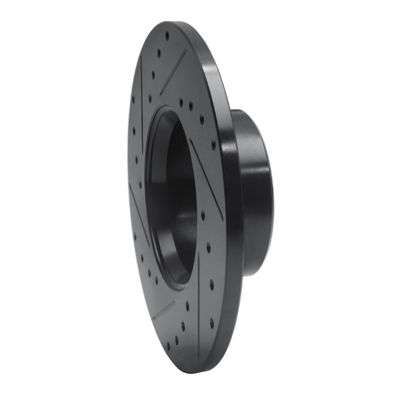 R1 Concepts R1 73-85 Mercedes-Benz 230 Front Right Drilled & Slotted Black Brake Rotor