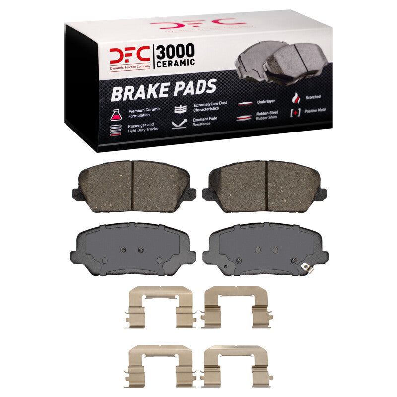 DFC 14-18 Kia Forte Front 4000 HybriDynamic Brake Pads and Hardware Kit